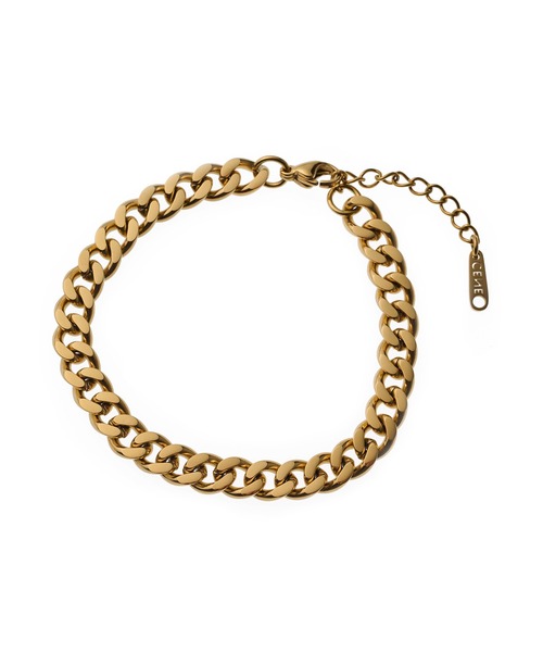 CENE（セネ）の「【CENE】セネ/チェーンブレスレット/6mm（ブレスレット・レディース・ゴールド・FREE）」の4枚目の写真