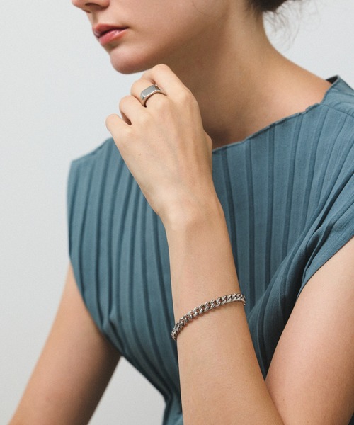 CENE（セネ）の「【CENE】セネ/チェーンブレスレット/6mm（ブレスレット・レディース・ゴールド・FREE）」の6枚目の写真