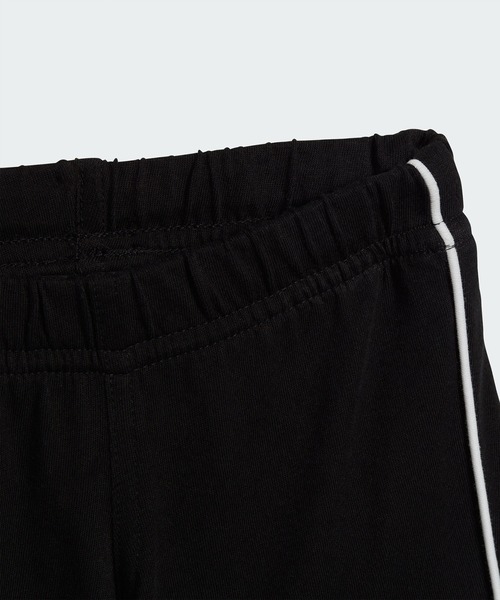 adidas(アディダス)の「アディカラー ショーツ & Tシャツ セットアップ / アディダスオリジナルス adidas Originals(ジャージ・キッズ・ベージュ/ブラック・80/90/70/60/100)」の4枚目の写真