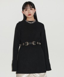 Solace | 5G W袖ミニワンピース(ワンピース)