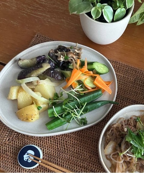 ゆるっとスタック大皿 / 972895（食器）｜LAKOLE（ラコレ）の