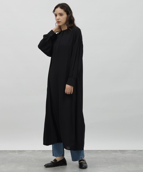 LAKOLE（ラコレ）の「プリントアソートワンピース / 972310（ワンピース・レディース・ブラック系9/ブラック・MEDIUM/SMALL）」の3枚目の写真