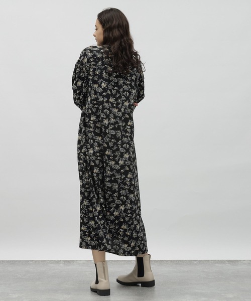 LAKOLE（ラコレ）の「プリントアソートワンピース / 972310（ワンピース・レディース・ブラック系9/ブラック・MEDIUM/SMALL）」の5枚目の写真