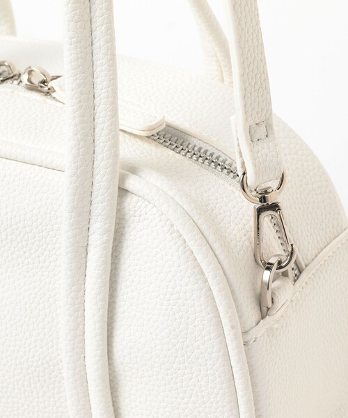 B:MING by BEAMS（ビーミングバイビームス）の「B:MING by BEAMS / ミニ ボストンバッグ（ボストンバッグ・レディース・ホワイト/ブラック・FREE）」の8枚目の写真