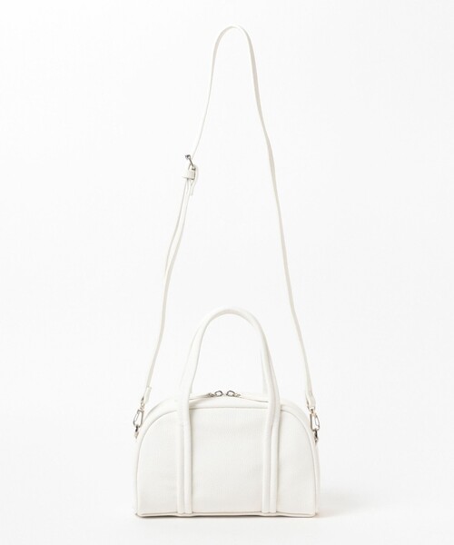 B:MING by BEAMS（ビーミングバイビームス）の「B:MING by BEAMS / ミニ ボストンバッグ（ボストンバッグ・レディース・ホワイト/ブラック・FREE）」の10枚目の写真