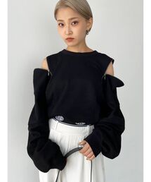 EMODA | マルチオープンショートトップ(Tシャツ/カットソー)