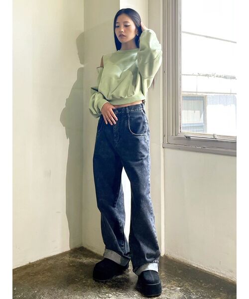 セール】マルチオープンショートトップ（Tシャツ/カットソー