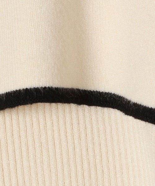 GLOBAL WORK（グローバルワーク）の「メルティセーラーカラーニット/907727（ニット/セーター・キッズ・ブラック/オフホワイト/その他・130cm/140cm/160cm/110cm/100cm/120cm/150cm）」の19枚目の写真