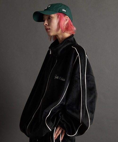 GALLIS ADDICTION(ガリスアディクション)の「GA VELOR TRACK JKT(その他アウター・メンズ・ブラック/ワイン・M/L)」の7枚目の写真