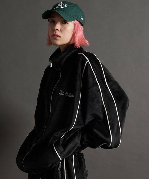 GALLIS ADDICTION(ガリスアディクション)の「GA VELOR TRACK JKT(その他アウター・メンズ・ブラック/ワイン・M/L)」の8枚目の写真