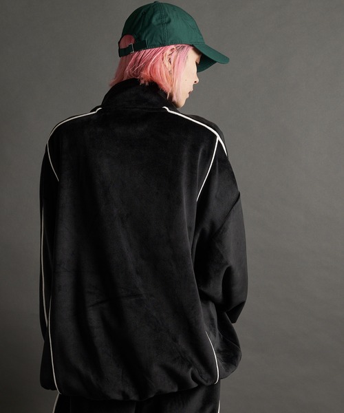 GALLIS ADDICTION(ガリスアディクション)の「GA VELOR TRACK JKT(その他アウター・メンズ・ブラック/ワイン・M/L)」の10枚目の写真