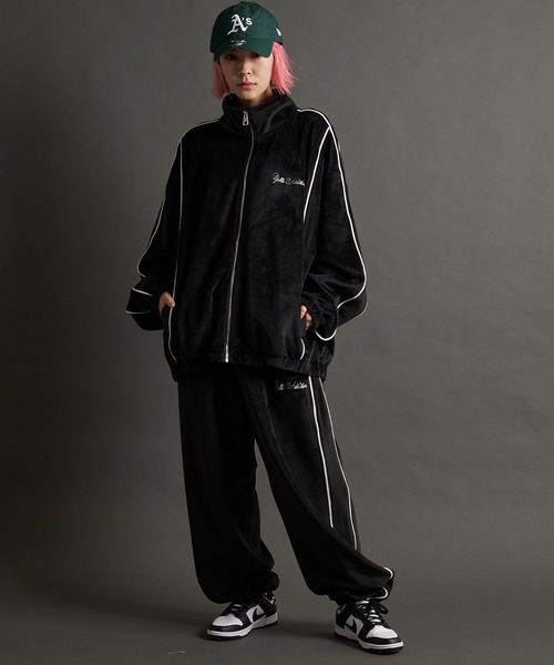 GALLIS ADDICTION(ガリスアディクション)の「GA VELOR TRACK JKT(その他アウター・メンズ・ブラック/ワイン・M/L)」の13枚目の写真