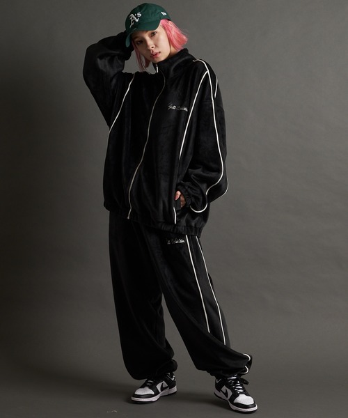 GALLIS ADDICTION(ガリスアディクション)の「GA VELOR TRACK JKT(その他アウター・メンズ・ブラック/ワイン・M/L)」の14枚目の写真