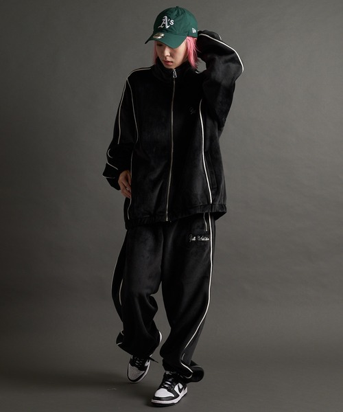 GALLIS ADDICTION(ガリスアディクション)の「GA VELOR TRACK JKT(その他アウター・メンズ・ブラック/ワイン・M/L)」の15枚目の写真