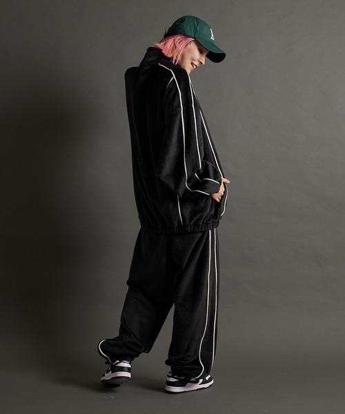 GALLIS ADDICTION(ガリスアディクション)の「GA VELOR TRACK JKT(その他アウター・メンズ・ブラック/ワイン・M/L)」の20枚目の写真