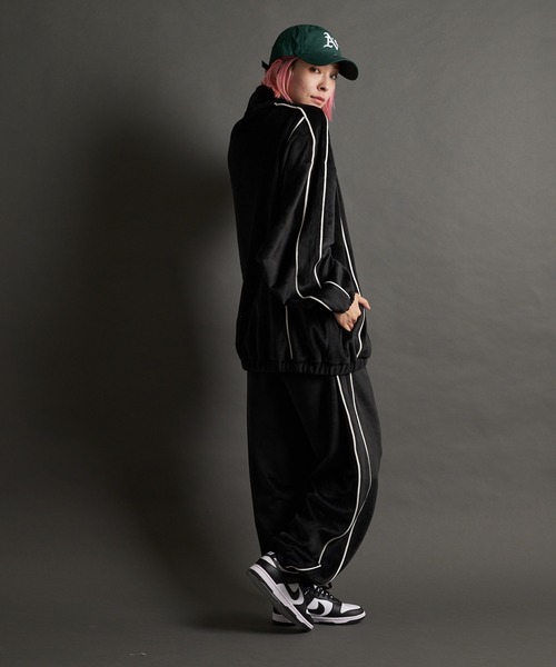 GALLIS ADDICTION(ガリスアディクション)の「GA VELOR TRACK JKT(その他アウター・メンズ・ブラック/ワイン・M/L)」の21枚目の写真
