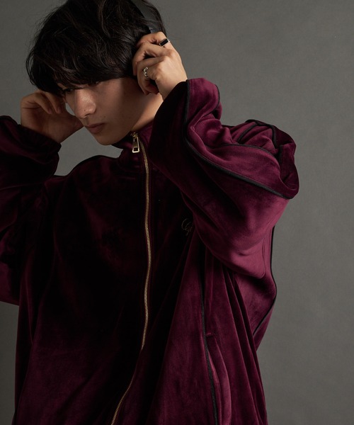GALLIS ADDICTION(ガリスアディクション)の「GA VELOR TRACK JKT(その他アウター・メンズ・ブラック/ワイン・M/L)」の22枚目の写真