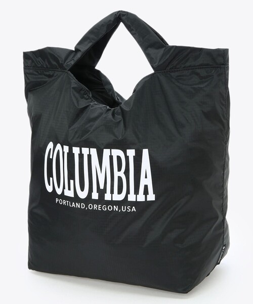 Columbia(コロンビア)の「コズミックロックパッカブルトートM(トートバッグ・メンズ・エンジ/ブラック/グリーン・ONE SIZE)」の2枚目の写真