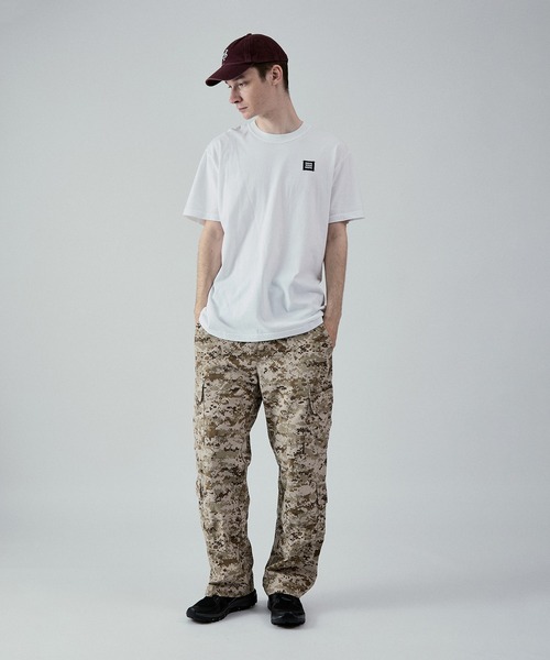 M TO R（ムウトアール）の「M TO R ORIGINAL LOGOPATCH S/S TEE（Tシャツ/カットソー・レディース・ホワイト/チャコールグレー/ブルー・S/L）」の5枚目の写真