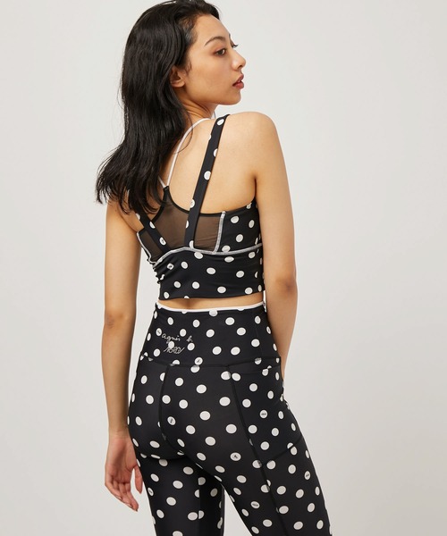 agnes b.（アニエスベー）の「＜好評につき追加！＞【agnes b.×NERGY】UV 総柄プリントブラトップ（水陸両用）（ブラジャー・レディース・ブラック系その他/ブラック系その他2・L/M/S）」の14枚目の写真