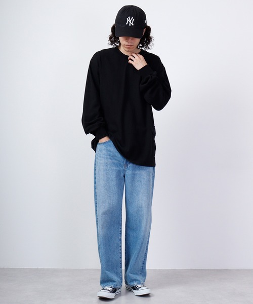 LUMBER（ランバー）の「LUMBER ダブルポケットTシャツ（Tシャツ/カットソー・メンズ・ブラック/ホワイト/カーキ・LL/M/L）」の11枚目の写真