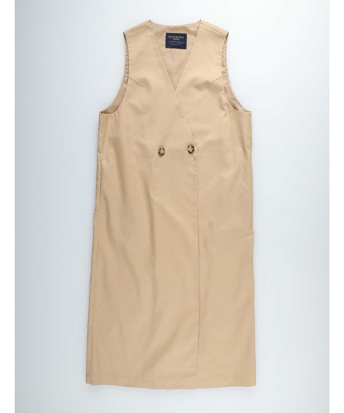 HONEYSUCKLE ROSE（ハニーサックルローズ）の「【HONEYSUCKLE ROSE】３ＷＡＹトレンチコート（トレンチコート・レディース・ブラック/ベージュ・M-L）」の8枚目の写真