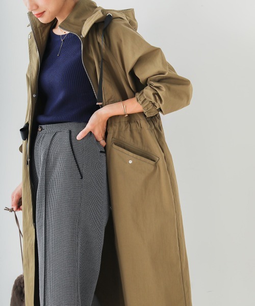 Bou Jeloud（ブージュルード）の「バイカラースリーブリブニットプルオーバー（ニット/セーター・レディース・ブラック/アイボリー/グレー/ネイビー・FREE）」の22枚目の写真