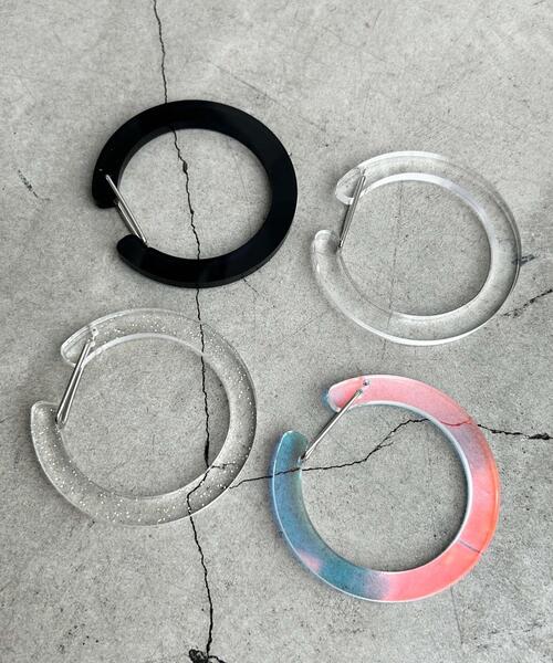 WEGO（ウィゴー）の「WEGO/アクリルサークルカラビナ（キーホルダー・レディース・その他3/その他1/その他4/その他2・FREE）」の5枚目の写真