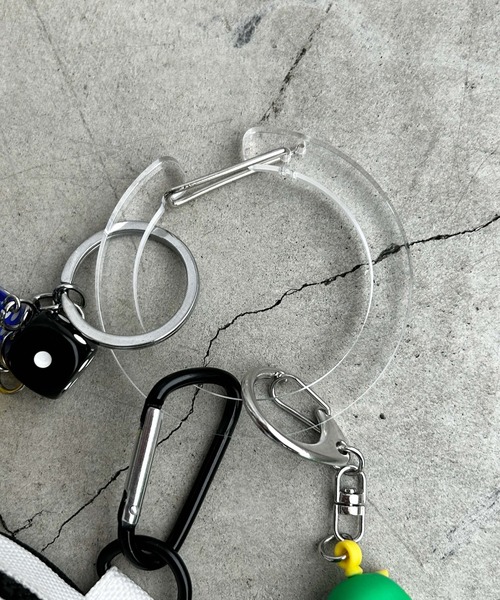 WEGO（ウィゴー）の「WEGO/アクリルサークルカラビナ（キーホルダー・レディース・その他3/その他1/その他4/その他2・FREE）」の2枚目の写真