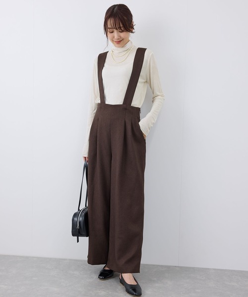 ROPE' PICNIC（ロペピクニック）の「吸湿発熱/シアーカットタートル（Tシャツ/カットソー・レディース・キナリ/ブラック/ライトグレー/チャコールグレー・38）」の17枚目の写真