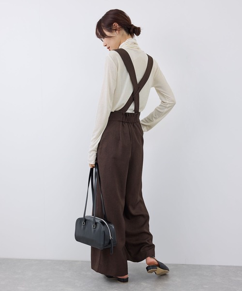 ROPE' PICNIC（ロペピクニック）の「吸湿発熱/シアーカットタートル（Tシャツ/カットソー・レディース・キナリ/ブラック/ライトグレー/チャコールグレー・38）」の18枚目の写真