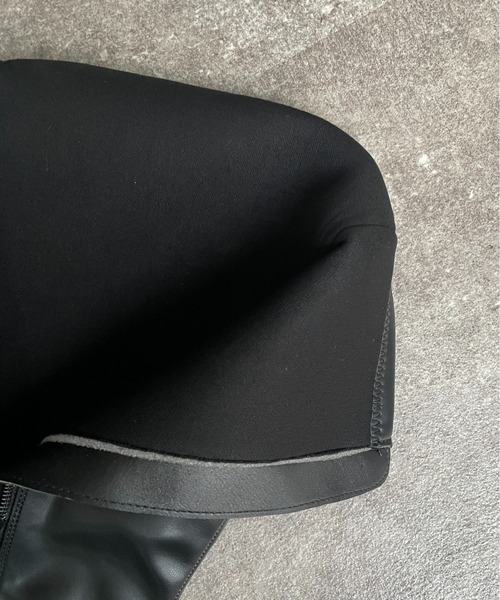 Thevon（ゼボン）の「ストレッチロングブーツ（ブーツ・レディース・ブラック/グレイッシュベージュ・L/M/S）」の8枚目の写真