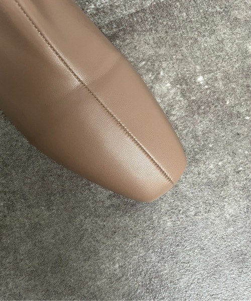 Thevon（ゼボン）の「ストレッチロングブーツ（ブーツ・レディース・ブラック/グレイッシュベージュ・L/M/S）」の18枚目の写真