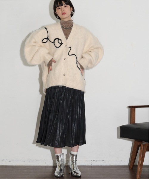 THE YOn（ザヨン）の「メタリックプリーツスカート（スカート・レディース・ゴールド/ブラック/シルバー・FREE）」の13枚目の写真