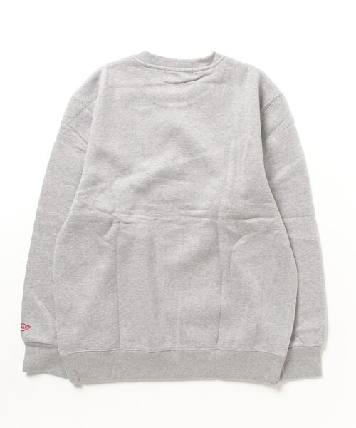BALL（ボール）の「【BALL】裏起毛ワッペンスウェット トレーナー 61515（スウェット・メンズ・ブラック/グレー/ネイビー/ホワイト・LL/M/L）」の5枚目の写真