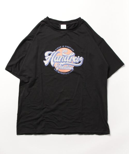 Burner(バーナー)の「【OKUOKU 0909】ロゴ入り 半袖Tシャツ oku-tops-644819878978-10 Y(Tシャツ/カットソー・メンズ・ホワイト/ブラック・XL/L)」の6枚目の写真