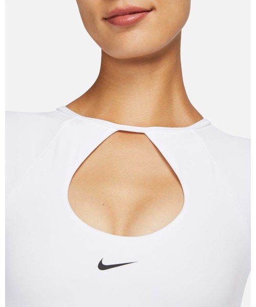 NIKE（ナイキ）の「NIKE WMNS L/S CROP TOP BRA FB4103-100（タンク