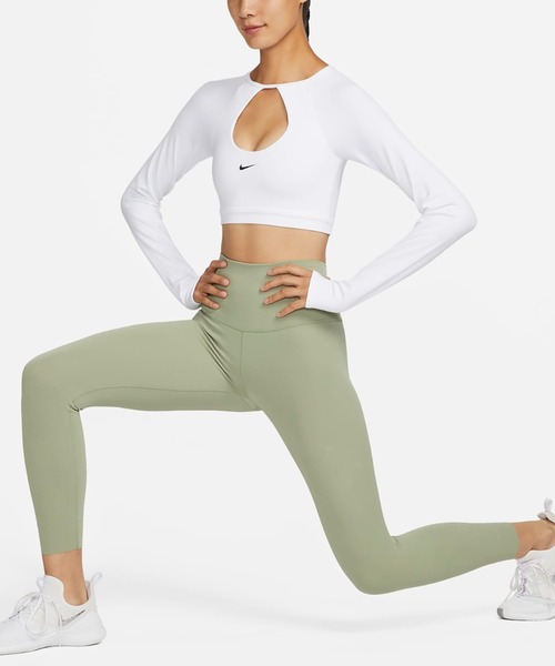 Nike ナイキ 女性用 陸上 クロップトップ Green 海外XL NI1757EW070991_fw_thumbM.jpg
