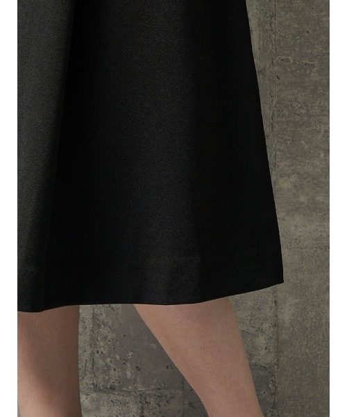 Perfect Suit FActory（パーフェクトスーツファクトリー）の「【お仕事OK】美単タックフレアスカート　ウーリッシュ　ブラック/ベージュ/グリーン（スカート・レディース・ベージュ/グリーン/ブラック・M/L/S）」の10枚目の写真