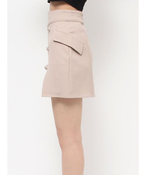 EATME（イートミー）の「ダブルボタンスリットスカート（スカート・レディース・ベージュ/ブラック/その他1・MEDIUM/SMALL）」の22枚目の写真