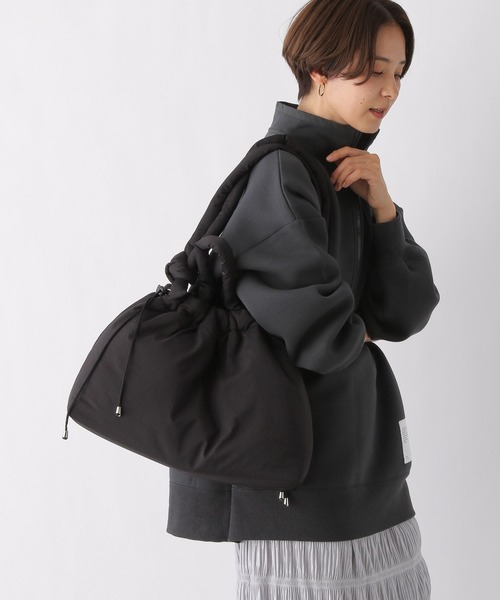 LEPSIM（レプシィム）の「マタニティ／巾着2WAYトート　985728（マザーズバッグ・レディース・グリーン/ブラック・ONE SIZE）」の14枚目の写真