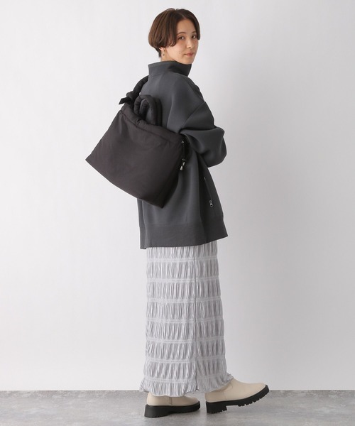 LEPSIM（レプシィム）の「マタニティ／巾着2WAYトート　985728（マザーズバッグ・レディース・グリーン/ブラック・ONE SIZE）」の15枚目の写真