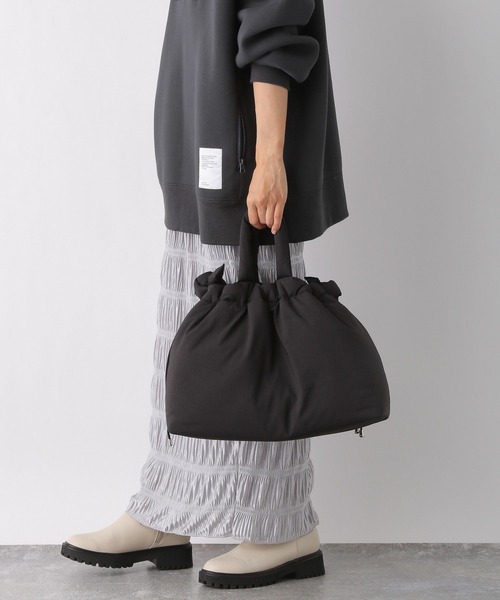 LEPSIM（レプシィム）の「マタニティ／巾着2WAYトート　985728（マザーズバッグ・レディース・グリーン/ブラック・ONE SIZE）」の20枚目の写真