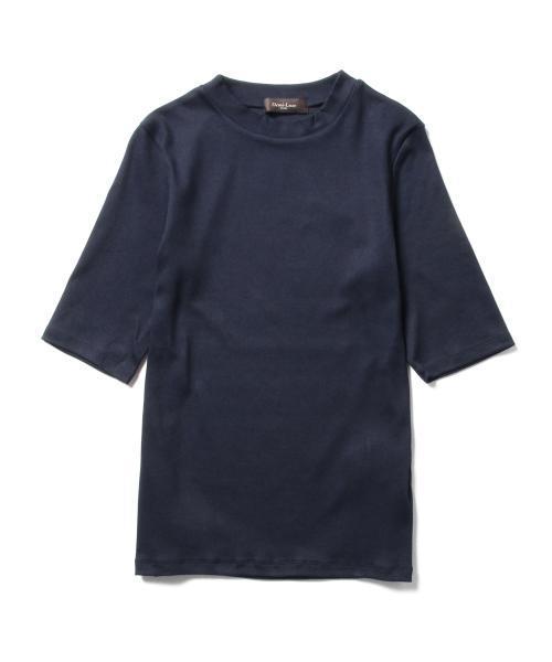 Demi-Luxe BEAMS(デミルクス ビームス)の「Demi-Luxe BEAMS / ハイネック ベアテレコ プルオーバー(Tシャツ/カットソー・レディース・ホワイト/グレー/ネイビー・ONE SIZE)」の10枚目の写真
