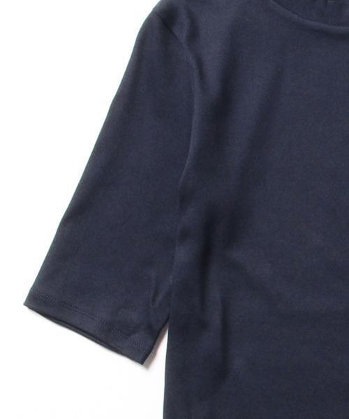 Demi-Luxe BEAMS(デミルクス ビームス)の「Demi-Luxe BEAMS / ハイネック ベアテレコ プルオーバー(Tシャツ/カットソー・レディース・ホワイト/グレー/ネイビー・ONE SIZE)」の16枚目の写真