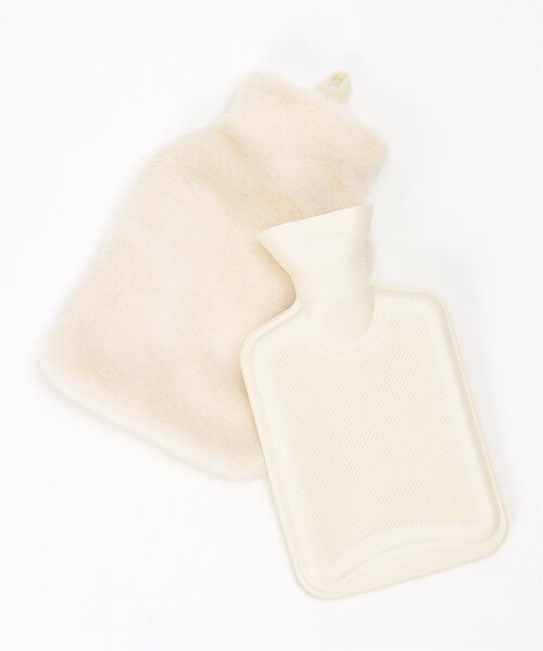 LBC（エルビーシー）の「エコファー湯タンポ（インテリア雑貨・レディース・オフホワイト/グレー・FREE）」の7枚目の写真