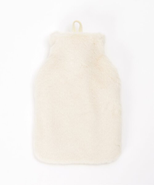 LBC（エルビーシー）の「エコファー湯タンポ（インテリア雑貨・レディース・オフホワイト/グレー・FREE）」の5枚目の写真