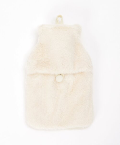 LBC（エルビーシー）の「エコファー湯タンポ（インテリア雑貨・レディース・オフホワイト/グレー・FREE）」の11枚目の写真