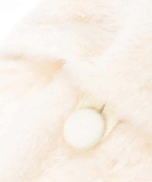 LBC（エルビーシー）の「エコファー湯タンポ（インテリア雑貨・レディース・オフホワイト/グレー・FREE）」の13枚目の写真