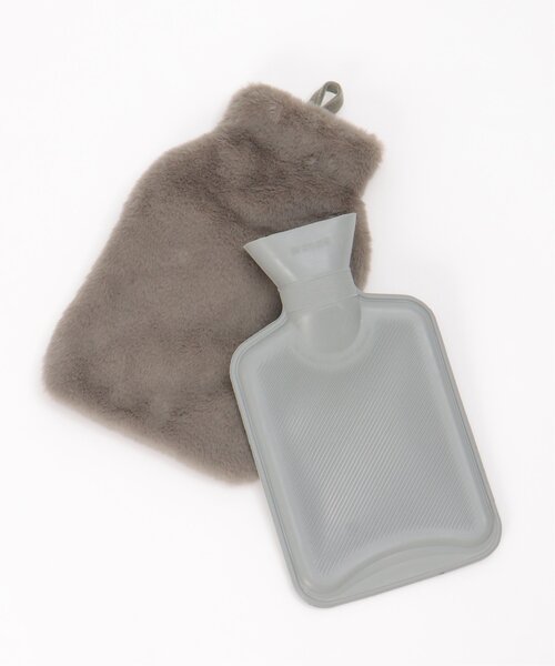 LBC（エルビーシー）の「エコファー湯タンポ（インテリア雑貨・レディース・オフホワイト/グレー・FREE）」の16枚目の写真